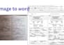 convert PDF, scanned PDF, and image to editable word